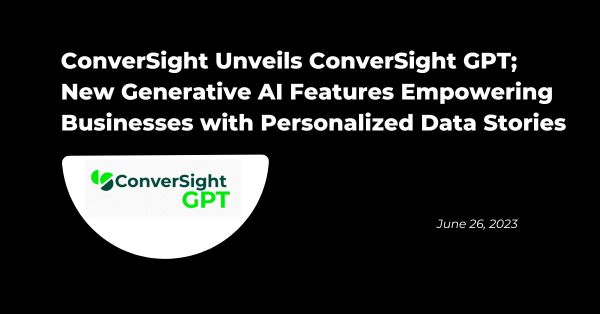 Announcing ConverSight GPT
