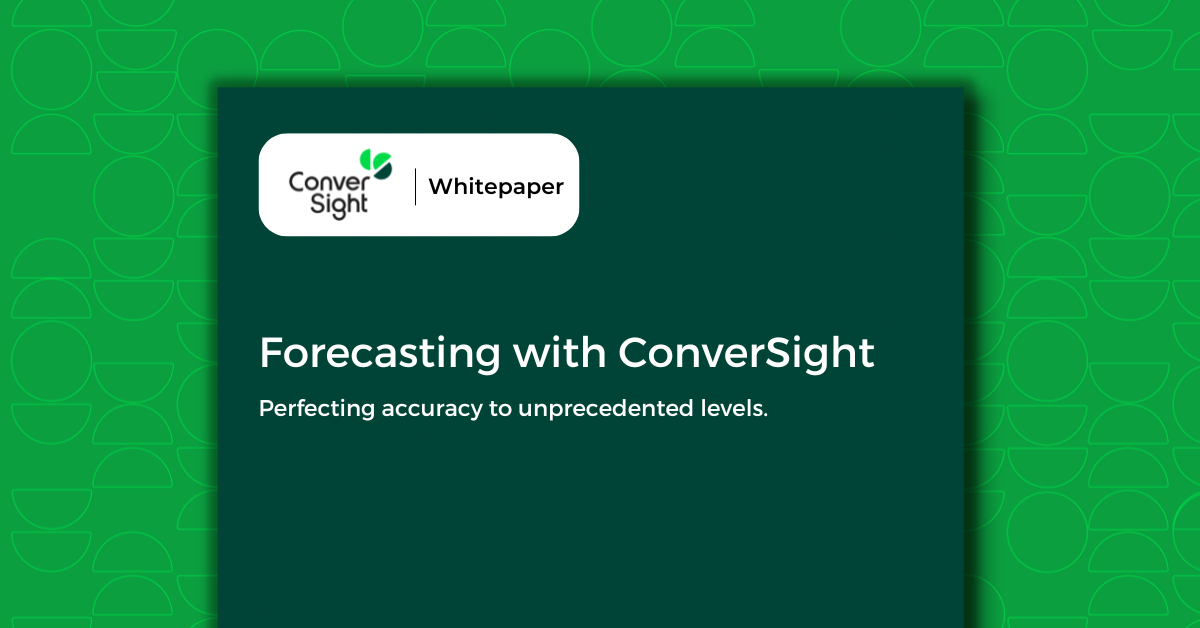 Forecasting with ConverSight - Whitepaper