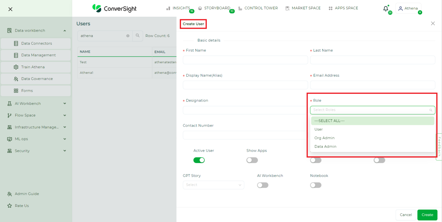 Data Governance with ConverSight