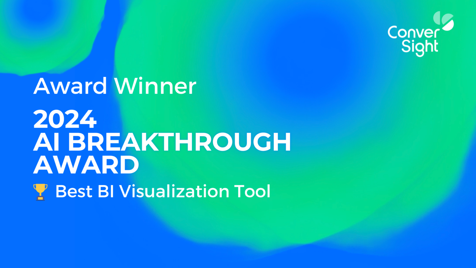 ConverSight wins AI Breakthrough Award 2024