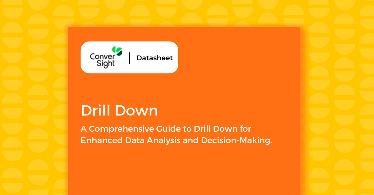 Drill Down - Datasheet