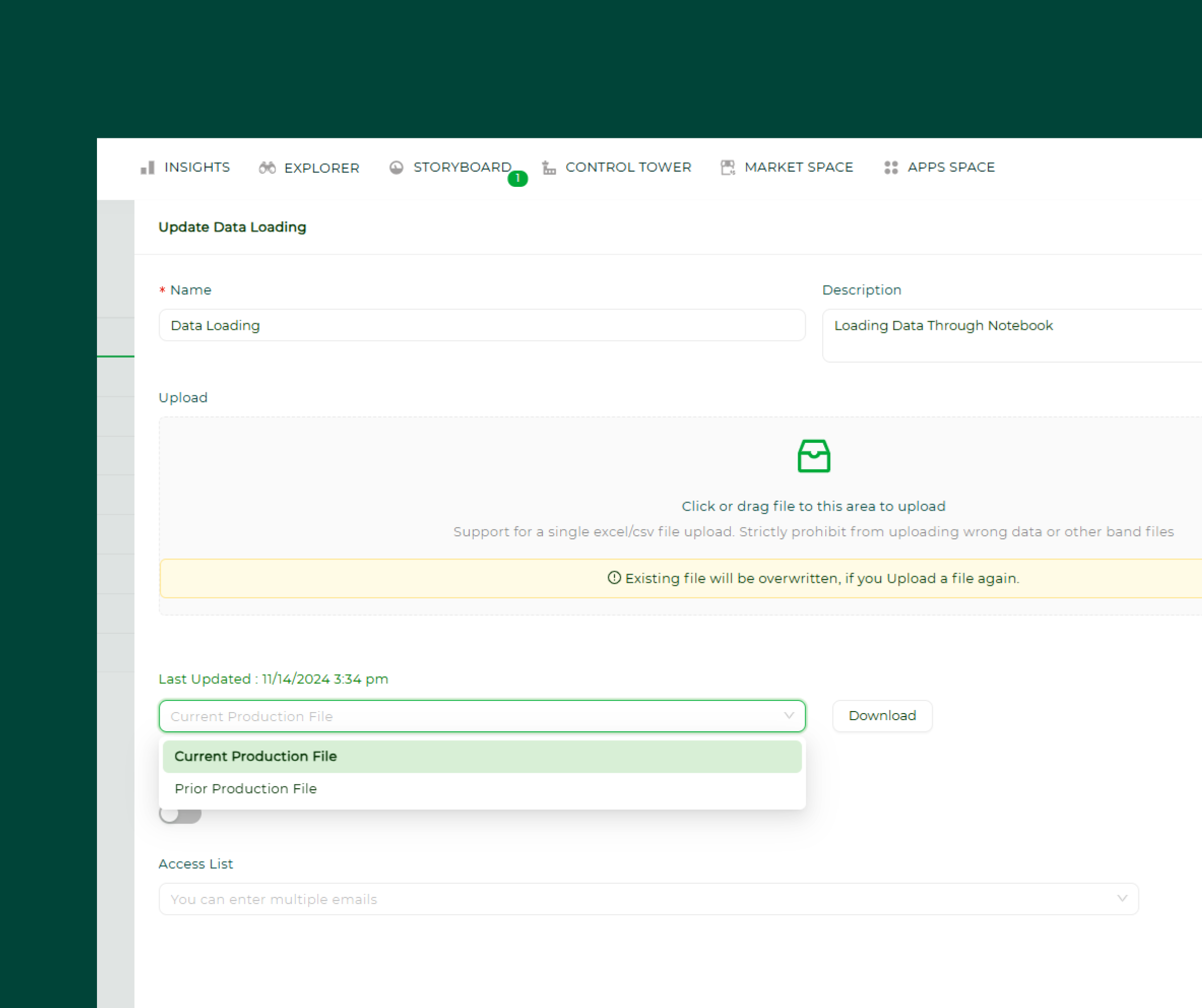 Built-in versioning