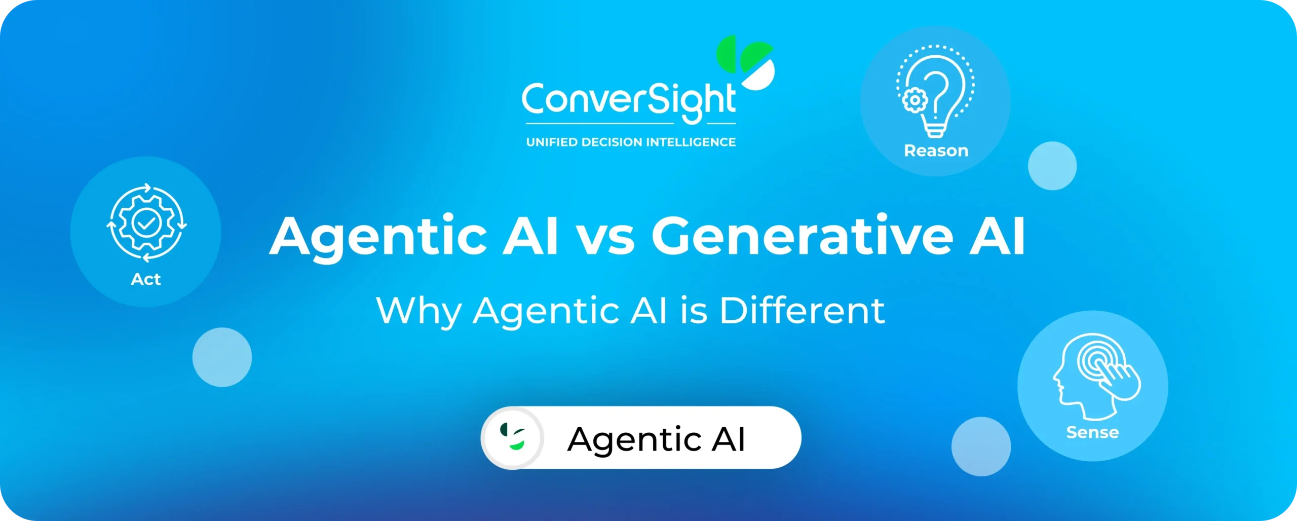 Agentic AI VS Generative AI