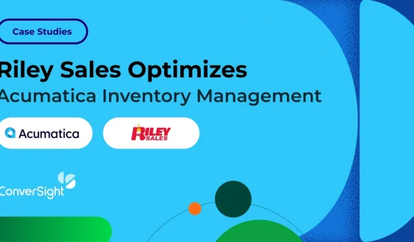 ConverSight Riley Sales Optimizes Acumatica Inventory Management with ConverSight AI1200x600