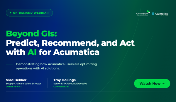 Beyond GIs - AI for Acumatica - Aug 28th